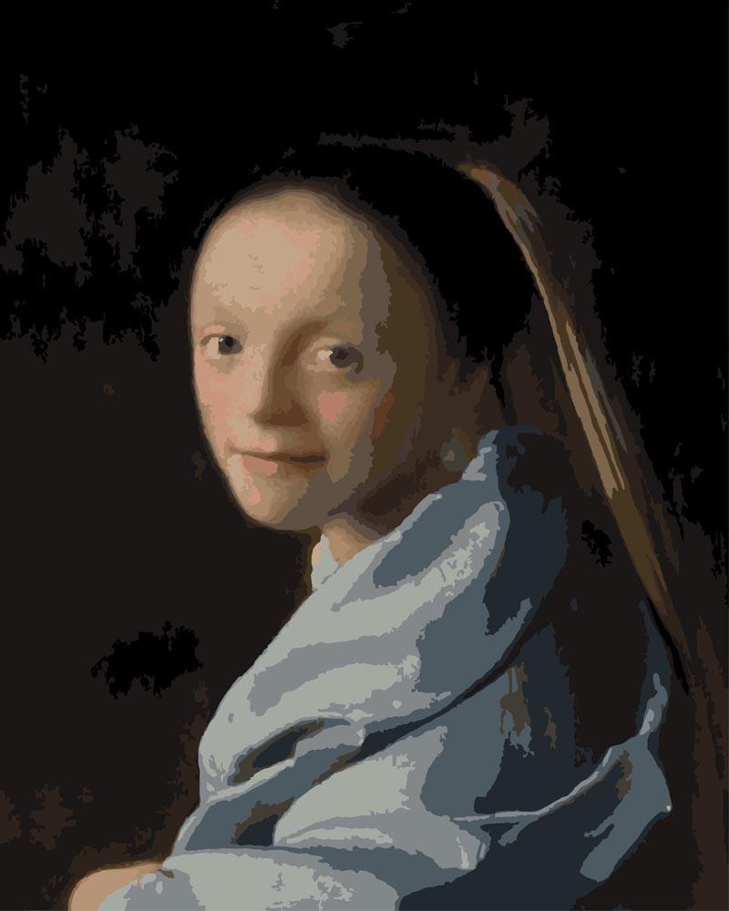 Malen nach Zahlen   Studie einer jungen Frau   Johannes Vermeer